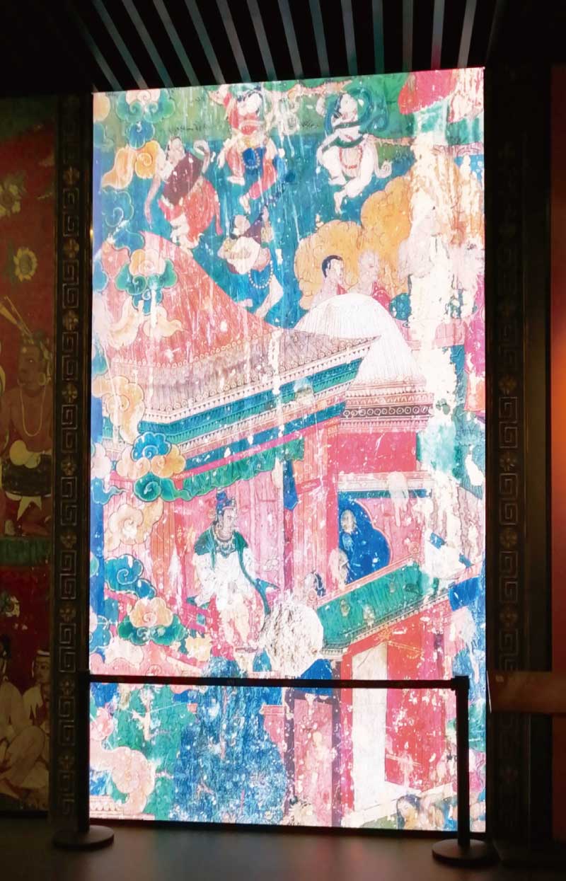 ?“還原”壁畫(huà)本真色彩